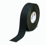 List 310 4" x 60' Slip-Resistant Medium Resilient Tape - Black - Industrial Tool & Supply