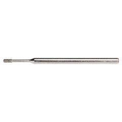 0.06″ × 0.157″ × 0.5″ Electroplated CBN Mounted Point 150 Grit - Industrial Tool & Supply