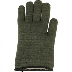 PRO-SAFE - Size L Cotton Lined Kevlar/Preox Hot Mill Glove - 11" OAL, Open Cuff - Industrial Tool & Supply