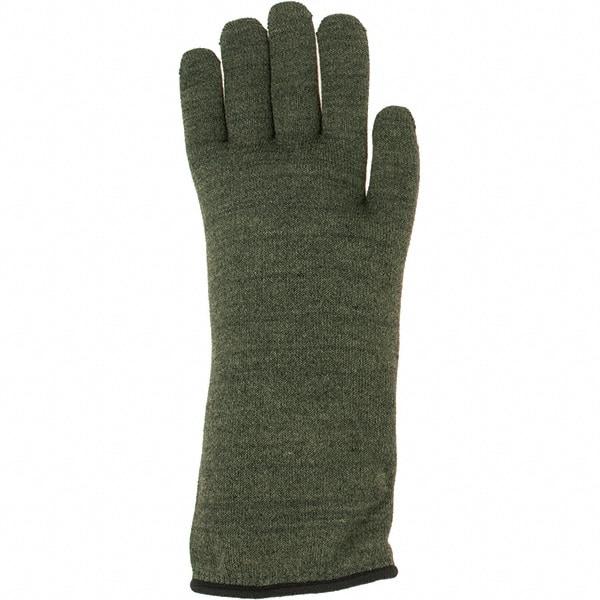 PRO-SAFE - Size L Cotton Lined Kevlar/Preox Hot Mill Glove - 17" OAL, Extended Cuff - Industrial Tool & Supply