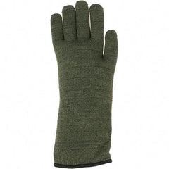 PRO-SAFE - Size L Cotton Lined Kevlar/Preox Hot Mill Glove - 17" OAL, Extended Cuff - Industrial Tool & Supply