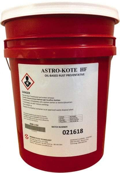 Monroe Fluid Technology - 5 Gal Rust/Corrosion Inhibitor - Comes in Pail - Industrial Tool & Supply