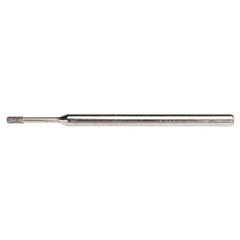 0.065″ × 0.157″ × 0.5″ Electroplated CBN Mounted Point 100 Grit - Industrial Tool & Supply