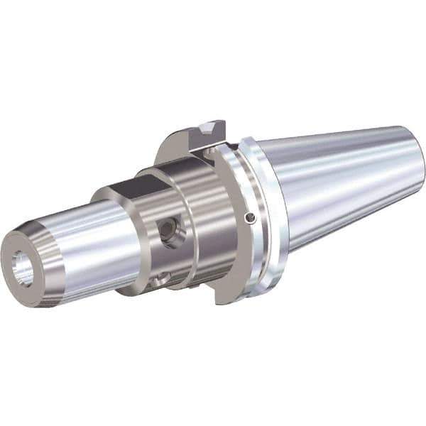 Kennametal - CAT50 2-3/4" Shank Diam Taper Shank, 5/8" Hole Diam, Hydraulic Tool Holder/Chuck - 37.54mm Nose Diam, 6" Projection, 39mm Clamp Depth, Through Coolant - Exact Industrial Supply