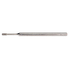 0.07″ × 0.157″ × 1″ Electroplated CBN Mounted Point 150 Grit - Industrial Tool & Supply