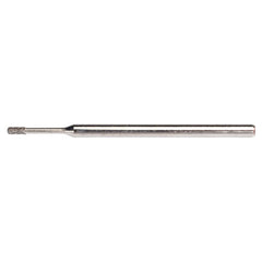 0.075″ × 0.157″ × 0.5″ Electroplated CBN Mounted Point 150 Grit - Industrial Tool & Supply