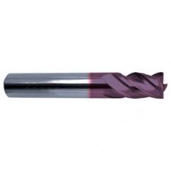 1/2" Dia. - 2-1/2" OAL - 4 FL Variable Helix Firex Carbide End Mill - Industrial Tool & Supply