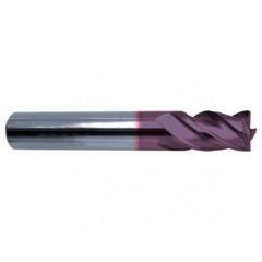 1/2" Dia. - 2-1/2" OAL - 4 FL Variable Helix Firex Carbide End Mill - Industrial Tool & Supply