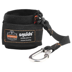 3114 Black Pull-On Wrist Lanyard With Carabiner-3Lbs - Industrial Tool & Supply