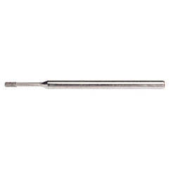 0.075″ × 0.157″ × 0.5″ Electroplated CBN Mounted Point 100 Grit - Industrial Tool & Supply