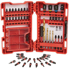 Milwaukee Tool - Power & Impact Screwdriver Bit Sets Point Type: Assorted Bit Type: Driver - Industrial Tool & Supply