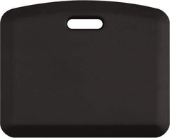 Smart Step - Dry Environment, Anti-Fatigue Matting - Black, Urethane with Urethane Sponge Base, Beveled on All 4 Sides - Industrial Tool & Supply