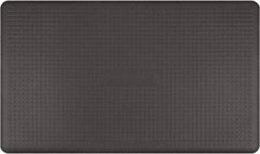 Smart Step - 5' Long x 3' Wide, Dry Environment, Anti-Fatigue Matting - Gray, Urethane with Urethane Sponge Base, Beveled on 3 Sides - Industrial Tool & Supply