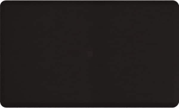 Smart Step - 5' Long x 3' Wide, Dry Environment, Anti-Fatigue Matting - Black, Urethane with Urethane Sponge Base, Beveled on All 4 Sides - Industrial Tool & Supply