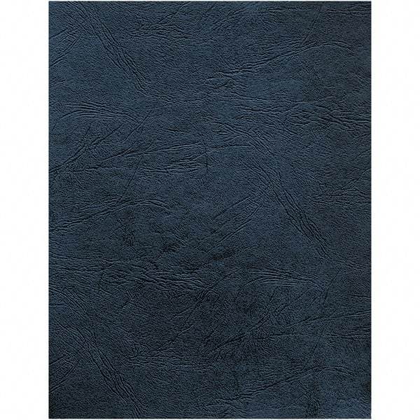 FELLOWES - 11" Long x 8-1/2" Wide Binding System Cover - Navy - Industrial Tool & Supply