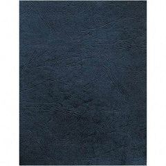 FELLOWES - 11" Long x 8-1/2" Wide Binding System Cover - Navy - Industrial Tool & Supply