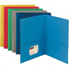 SMEAD - 11" Long x 8-1/2" Wide Pocket - Assorted Colors - Industrial Tool & Supply