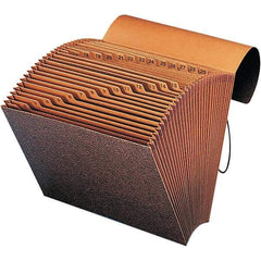 SMEAD - 12 x 10", Letter Size, Redrope, 1-31 Indexed Expanding Files - Assorted Tab Cut Location - Industrial Tool & Supply