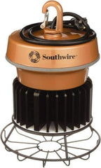 Southwire - 15 Conductor, 120 VAC, 78 Watt, Temporary String Light - 3' SJTW-A Cord, Metal - Industrial Tool & Supply