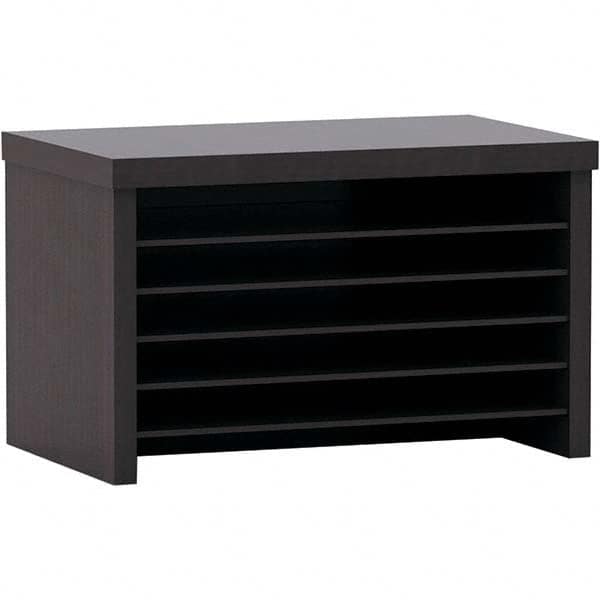 ALERA - Desktop File Organizers Type: Book Shelf Color: Espresso - Industrial Tool & Supply