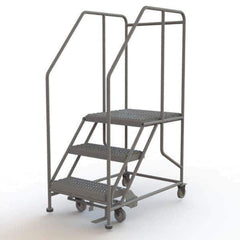 TRI-ARC - Rolling & Wall Mounted Ladders & Platforms Type: Rolling Work Platform Style: Steel Work Platform - Industrial Tool & Supply