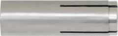Powers Fasteners - 3/8" Diam, 1/2" Drill, 1-9/16" OAL, Drop-In Concrete Anchor - 316 Stainless Steel, Hammer Drive, 5/8" Thread Length - Industrial Tool & Supply