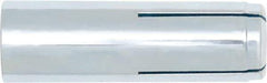 Powers Fasteners - 1/2" Diam, 5/8" Drill, 2" OAL, Drop-In Concrete Anchor - 1008 Carbon Steel, Zinc-Plated Finish, Hammer Drive, 13/16" Thread Length - Industrial Tool & Supply