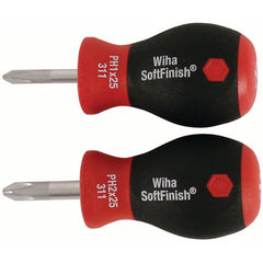 2 PC SET SOFTFINISH STUBBY PHILLIPS - Industrial Tool & Supply