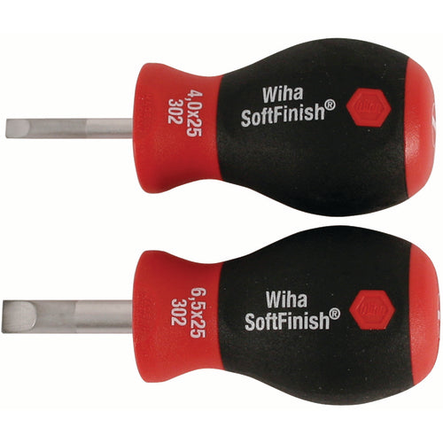 2 PC SET SOFTFINISH STUBBY SLOTTED - Industrial Tool & Supply