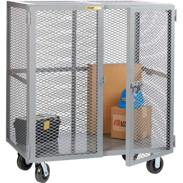 Little Giant - Mobile Storage Cabinet - Steel, 61" Wide x 36" Deep x 57" High - Industrial Tool & Supply