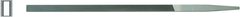 4" Pillar Extra-Narrow File, Cut 4 - Industrial Tool & Supply