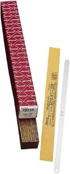 Starrett - Feeler Gage Sets Maximum Thickness (Decimal Inch): 0.0010 Minimum Thickness (Decimal Inch): 0.0300 - Industrial Tool & Supply
