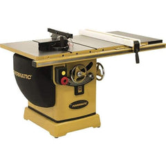 Powermatic - 10" Blade Diam, 5/8" Arbor Diam, 1 Phase Table Saw - 3 hp, 230 Volt, 11-1/4" Cutting Depth - Industrial Tool & Supply