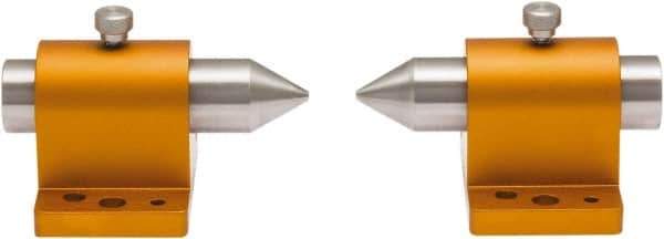 Renishaw - M4, M6, M8, 25mm Diam, CMM Center Support - Use with CMM Equator Fixtures, Includes Socket Head Cap Screw - Industrial Tool & Supply