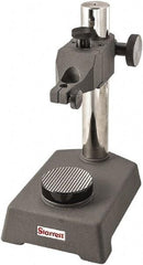 Starrett - Cast Iron, Round Base, Indicator Transfer Stand - Includes Holder - Industrial Tool & Supply