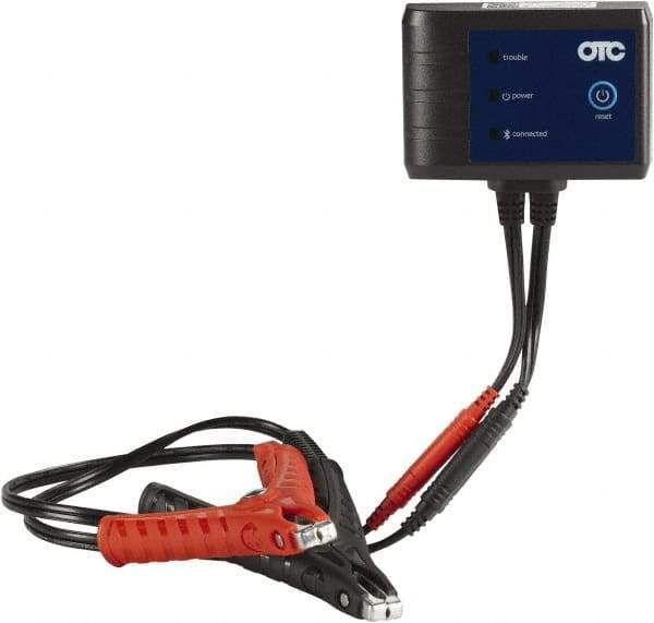 OTC - 6/12/24 Volt Digital Battery & System Tester - 100 to 2,000 CCA Range, 20" Cable - Industrial Tool & Supply