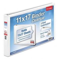 Cardinal - Ring Binders Binder Type: View Capacity: 1" - Industrial Tool & Supply