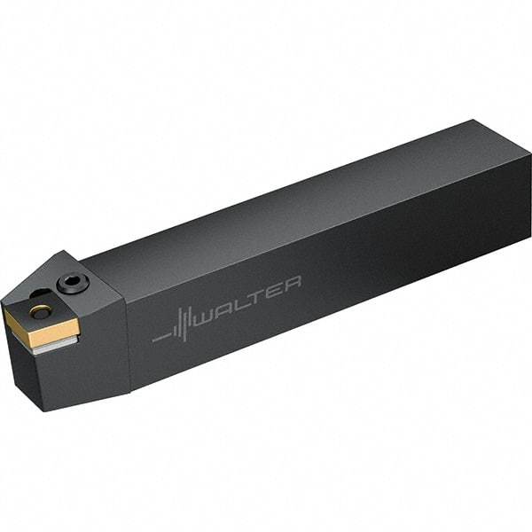 Walter - 75° Lead Angle, 32mm Shank Height x 32mm Shank Width, Indexable Turning Toolholder - 170mm OAL, Series PCBN-ISO-AUSSEN - Industrial Tool & Supply