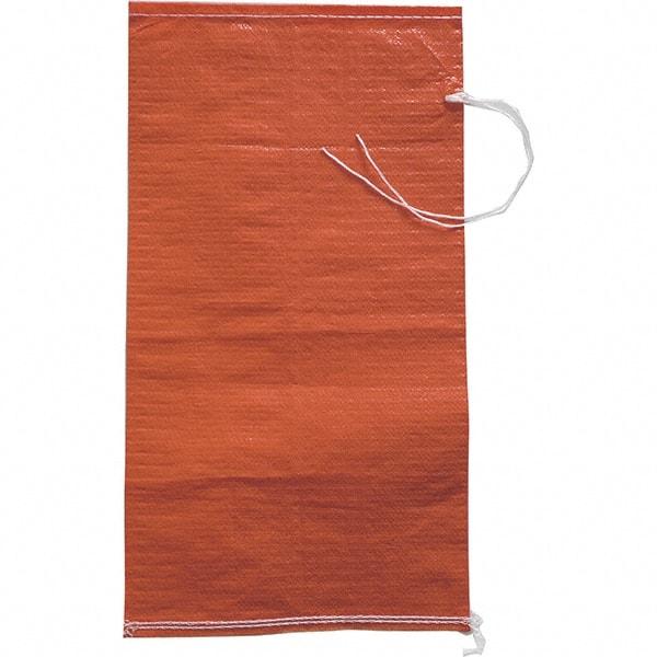 PRO-SAFE - 26" Long x 14" Wide Sand Bag - Orange Polypropylene, For Accident Prevention - Industrial Tool & Supply