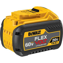 DeWALT - 60 Volt Lithium-Ion Power Tool Battery - 12 Ahr Capacity, 100 min Charge Time, Series 20/60 FLEXVOLT - Industrial Tool & Supply