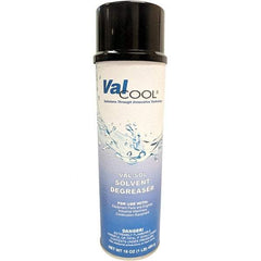 ValCool - 20 oz Can Cleaner/Degreaser - Aerosol, Solvent-Based, Unscented - Industrial Tool & Supply