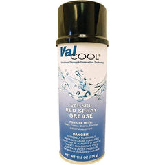 ValCool - 16 oz Can Spray Lubricant - Red - Industrial Tool & Supply