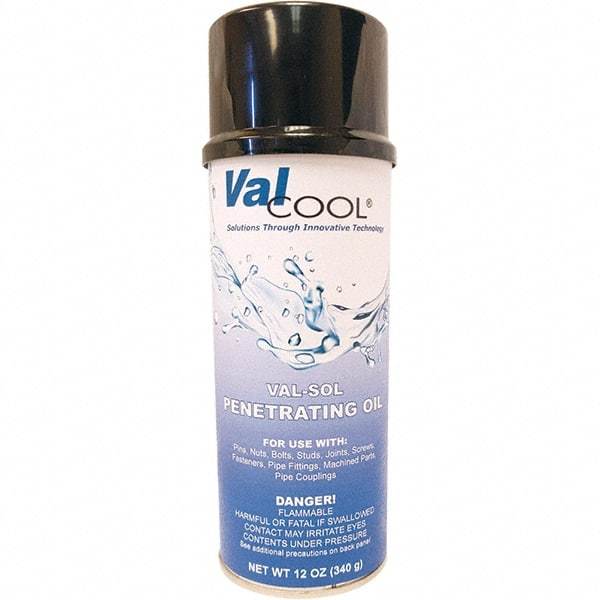 ValCool - 16 oz Can Penetrant/Lubricant - Clear - Industrial Tool & Supply