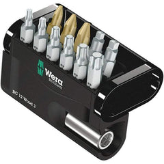 Wera - Screwdriver Bit Sets Type: Bit Set Drive Size: 1/4 (Inch) - Industrial Tool & Supply