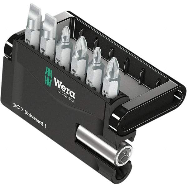 Wera - Screwdriver Bit Sets Type: Bit Set Drive Size: 1/4 (Inch) - Industrial Tool & Supply