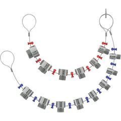 Value Collection - Screw Pitch Gages Threads per Inch Range: 3-3/8 - 85 Pitch Range (mm): 0.35-2.50 - Industrial Tool & Supply