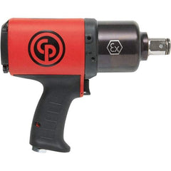 Chicago Pneumatic - 1" Drive, 5,100 RPM, 1,290 Ft/Lb Torque Impact Wrench - Pistol Grip Handle, 38 CFM, 90 psi, 3/8" NPT Inlet - Industrial Tool & Supply
