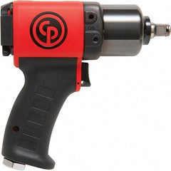 Chicago Pneumatic - 1/2" Drive, 11,500 RPM, 350 Ft/Lb Torque Impact Wrench - Pistol Grip Handle, 24.2 CFM, 90 psi, 1/4" NPT Inlet - Industrial Tool & Supply
