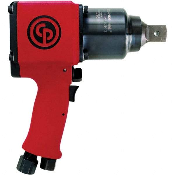 Chicago Pneumatic - 1" Drive, 4,000 RPM, 1,100 Ft/Lb Torque Impact Wrench - Pistol Grip Handle, 52.9 CFM, 90 psi, 3/8" NPT Inlet - Industrial Tool & Supply