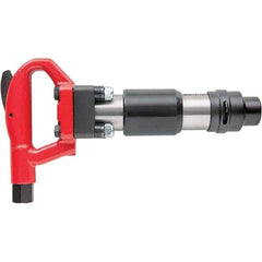 Chicago Pneumatic - 2,150 BPM, 2" Stoke Length, Pneumatic Chipping Hammer - 31 CFM, 7/8 NPT - Industrial Tool & Supply